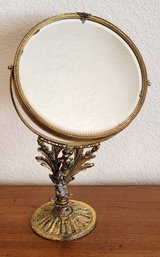 Vintage Hollywood Regency Style Cupid CHERUB Theme Vanity Mirror