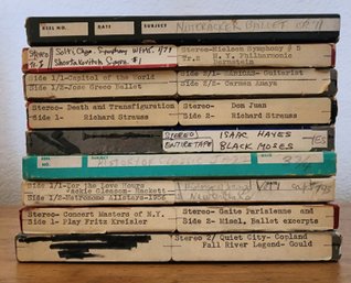 Assortment Of Reel To Reel Vintage Selections #9