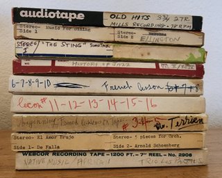 Assortment Of Reel To Reel Vintage Selections #10