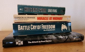 (4) Vintage Hardback Books - War And Armed Conflict #2