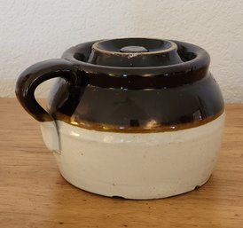 Vintage 1 Quart Stoneware Container