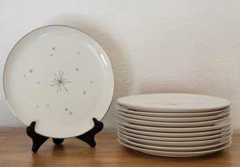Vintage Set Of SYRACUSE Evening Star Pattern Dining Plates