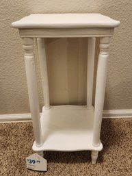 Brand New AT HOME White Wooden Plant Stand