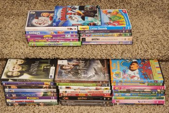 Assortment Of Mostly Children's DVD Movie Selections