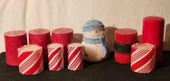 Assortment Of Brand New Christmas Theme Holdiay CANDLES