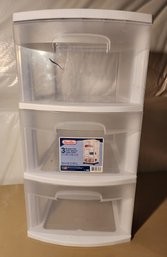 STERILITE 3-drawer Storage Cart