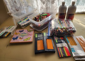 Huge School Supplies And Craft Assortment