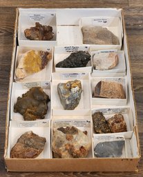 Beautiful Assortment Of Fossils And Mineral Specimens #A4