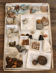 Assortment Of Mineral Specimens (Selenite, Limonite, Cuprite, Mochi Balls, Etc.) #A17