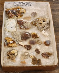 Assortment Of Mineral Specimens (Botryoidal Agate, Etc) #A103