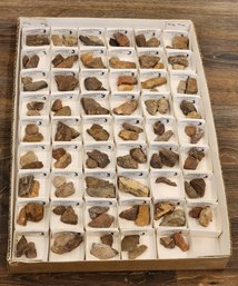 Large Assortment Of Dinosaur Fossil Bone Specimens #A128