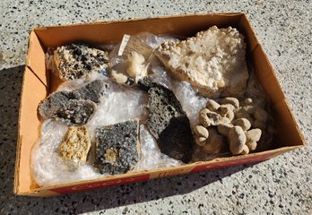 Assortment Of Mineral Specimens (Galena, Dolenite, Etc) #A245