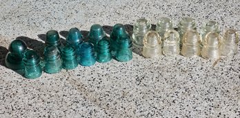 Assortment Of Glass Insulator Selections - #A252