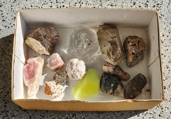 Assortment Of Mineral Specimens