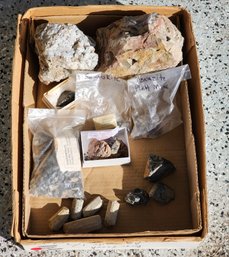 Assortment Of Mineral Specimens (Monazite, Etc)