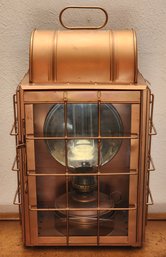 Copper Ship Masthead Lantern