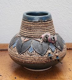 Vintage Handmade Pottery Vessel