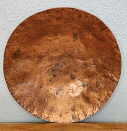 Vintage 1950's Handmade Hammered Copper Bowl