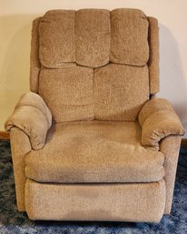 Vintage Fabric Recliner Chair #1