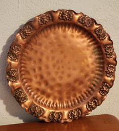 Vintage Decorative Copper Plate