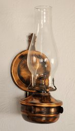 Vintage Copper Wall Accent Lantern