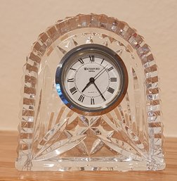 Vintage WATERFORD Crystal Desktop Clock
