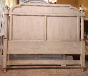 Large Wooden Bed Headboard