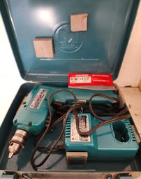 Vintage MAKITA Cordless Driver Drill With Case