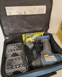 RYOBI CD100 CORDLESS DRILL With (2) Batteries And Charger