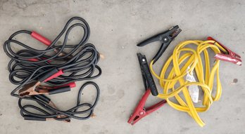 (2) Sets Of Automotive Jumper Cables