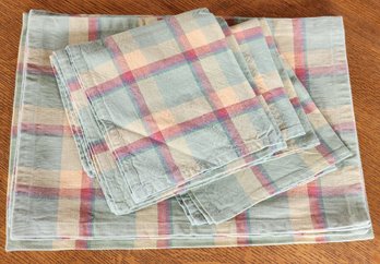 Vintage Group Of Matching Placemats And Napkins