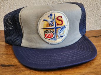 Vintage PHILLIPS 66 Snapback Oil And Gas Hipster Cap Hat #A3