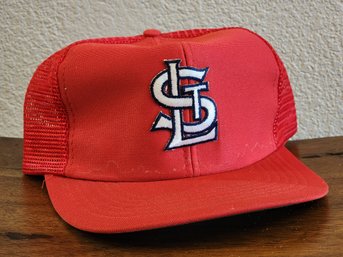 Vintage ST. LOUIS CARDINALS MLB Snapback Hipster Hat Cap #A18