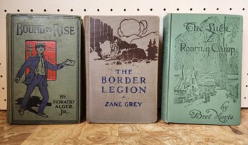 Assortment Of Antique Hardback Books Feat. Bound To Rise