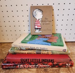 Assortment Of Vintage Books Feat. Eight Little Indians
