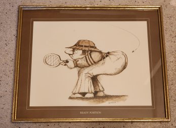 Vintage Framed Fine Art Print By Gary Patterson