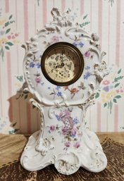 Vintage New Haven Porcelain Desktop Clock