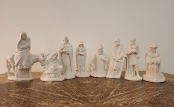 Vintage Set Of HOLLAND MOLD Nativity Figures