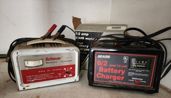(2) Vintage Battery Charger Selections