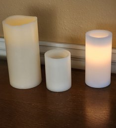 (3) LED Candles