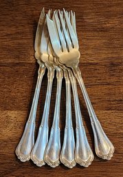 (6) Antique GORHAM 6' Sterling Silver Forks #S1