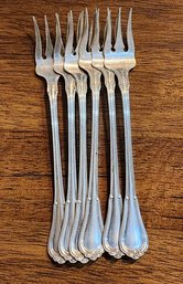 (6) Antique GORHAM Sterling Silver Dessert Forks #S9