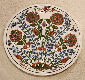 Vintage Made In Greece KERAMEIKOS Hanging Decor Plate