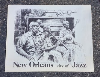 NEW ORLEANS City Of Jazz Movie Poster