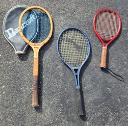 (3) Vintage Tennis Racket Options #3