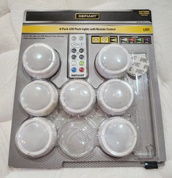 Unused LED Puck Light System With Wireless Remote