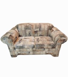 Vintage Upholstered Loveseat Sofa