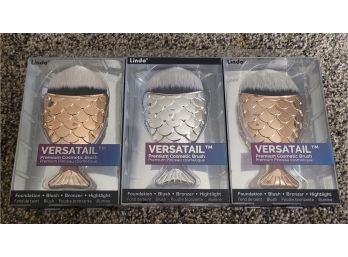 (3) Brand New VERSATAIL Premium Cosmetic Brushes