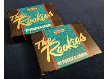 (2) Brand New Packs Of 1987 DONRUSS The Rookies Baseball Cards