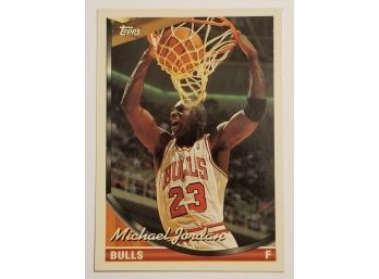 1993-94 Topps # 23 Michael Jordan Basketball Card Chicago Bulls
